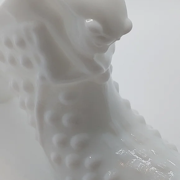 Vintage Fenton Milk Glass Hobnail Shoe - Picture 2 of 7